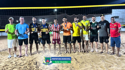 Prefeitura de Sete Quedas realiza 1º Regional de Futevôlei 
