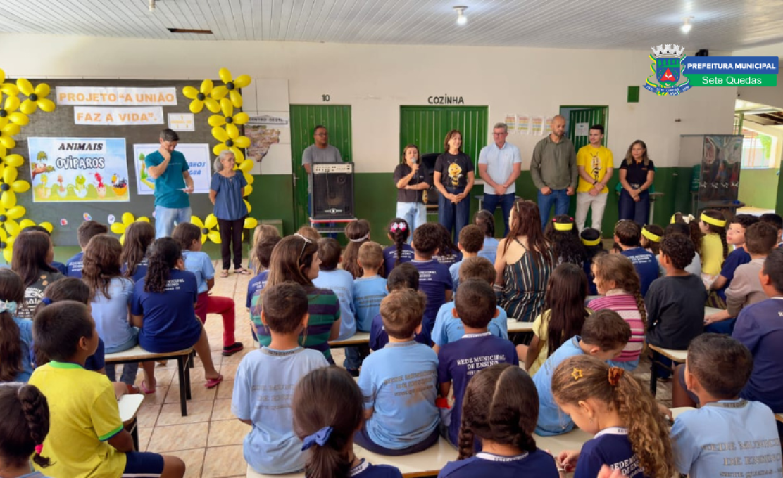 Programa “a União Faz A Vida” Encerra 2025 Com Diversos Projetos Nas Escolas Municipais De Sete Quedas 